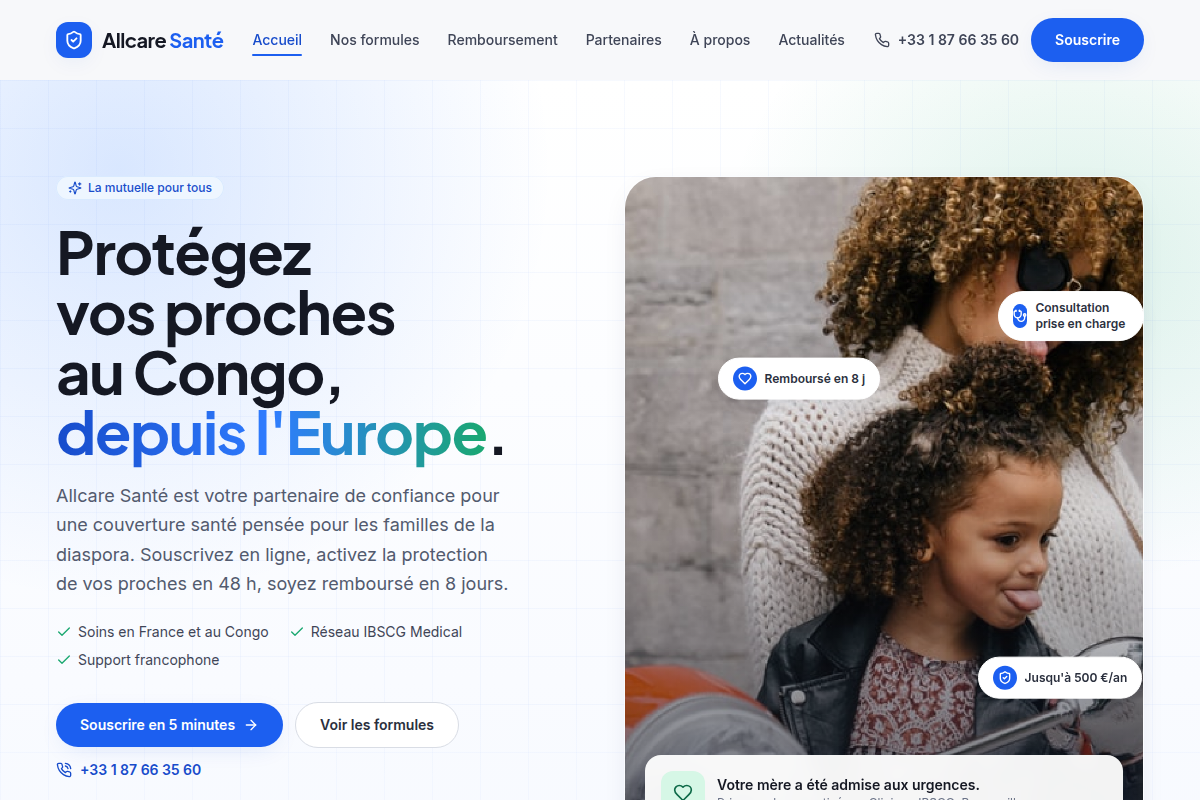 Accueil : protéger ses proches au Congo, depuis l'Europe