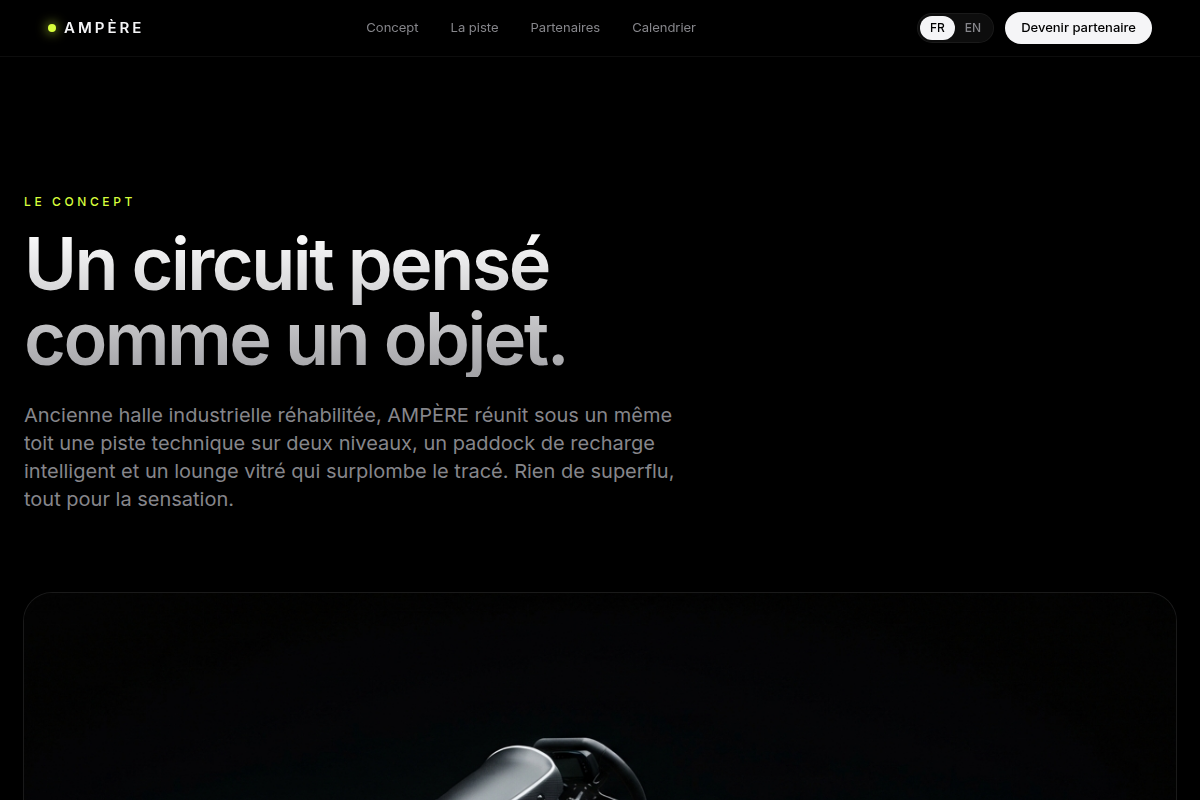 Présentation du concept et du lieu