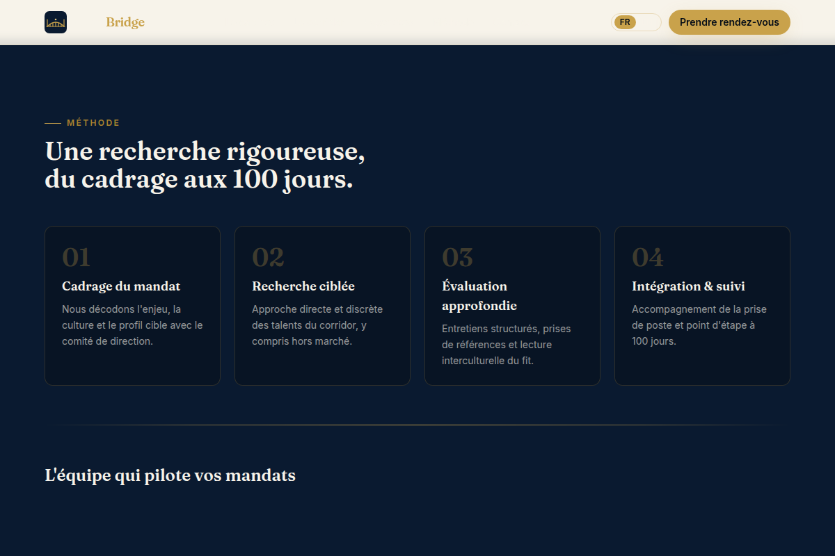 Une méthode en 4 étapes, jusqu'aux 100 jours