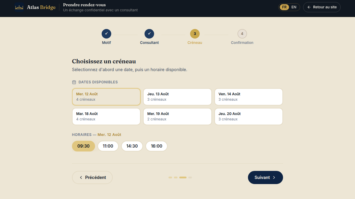 Prise de rendez-vous qualifiée