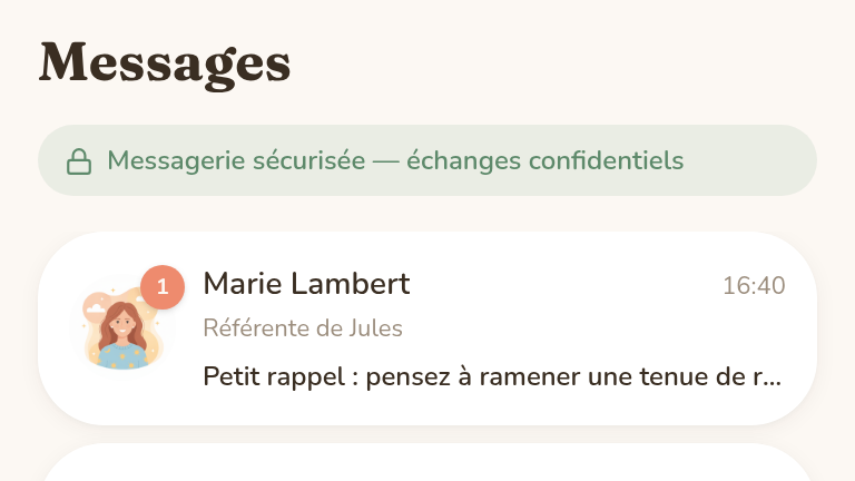 Échanges protégés, données en France