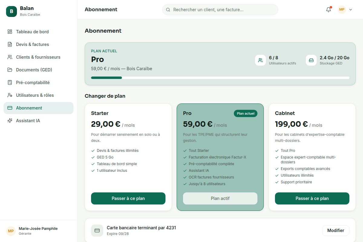 3 formules d'abonnement, sans engagement