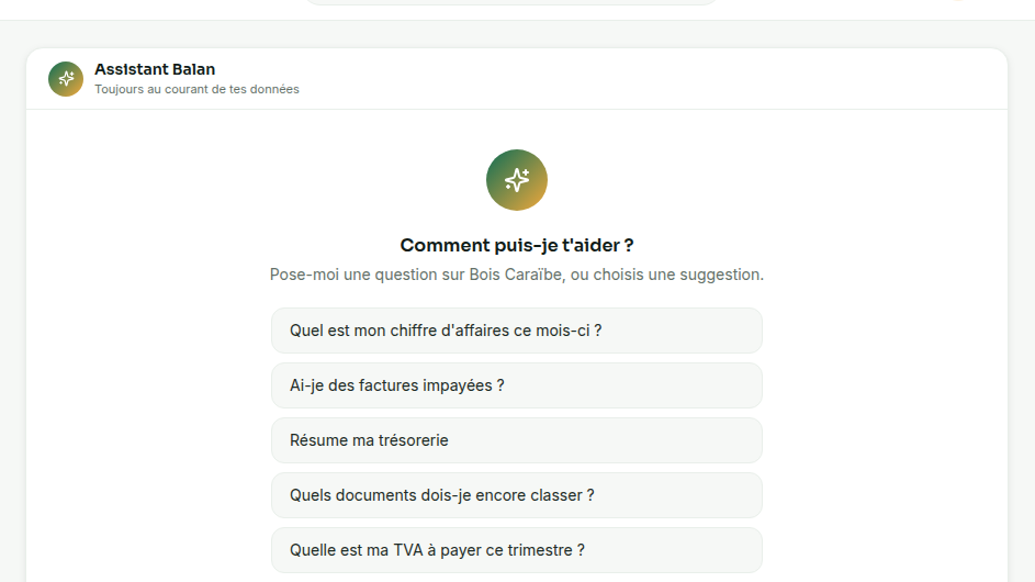 Assistant IA sur les données de l'entreprise