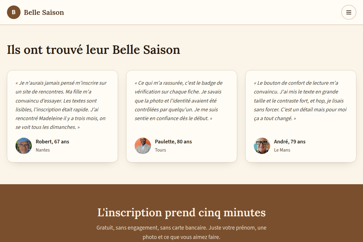 Avis de membres