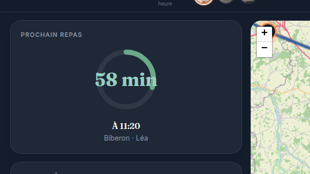 Lisible sans quitter la route des yeux