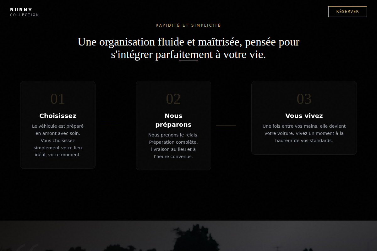 Réserver en 3 étapes claires