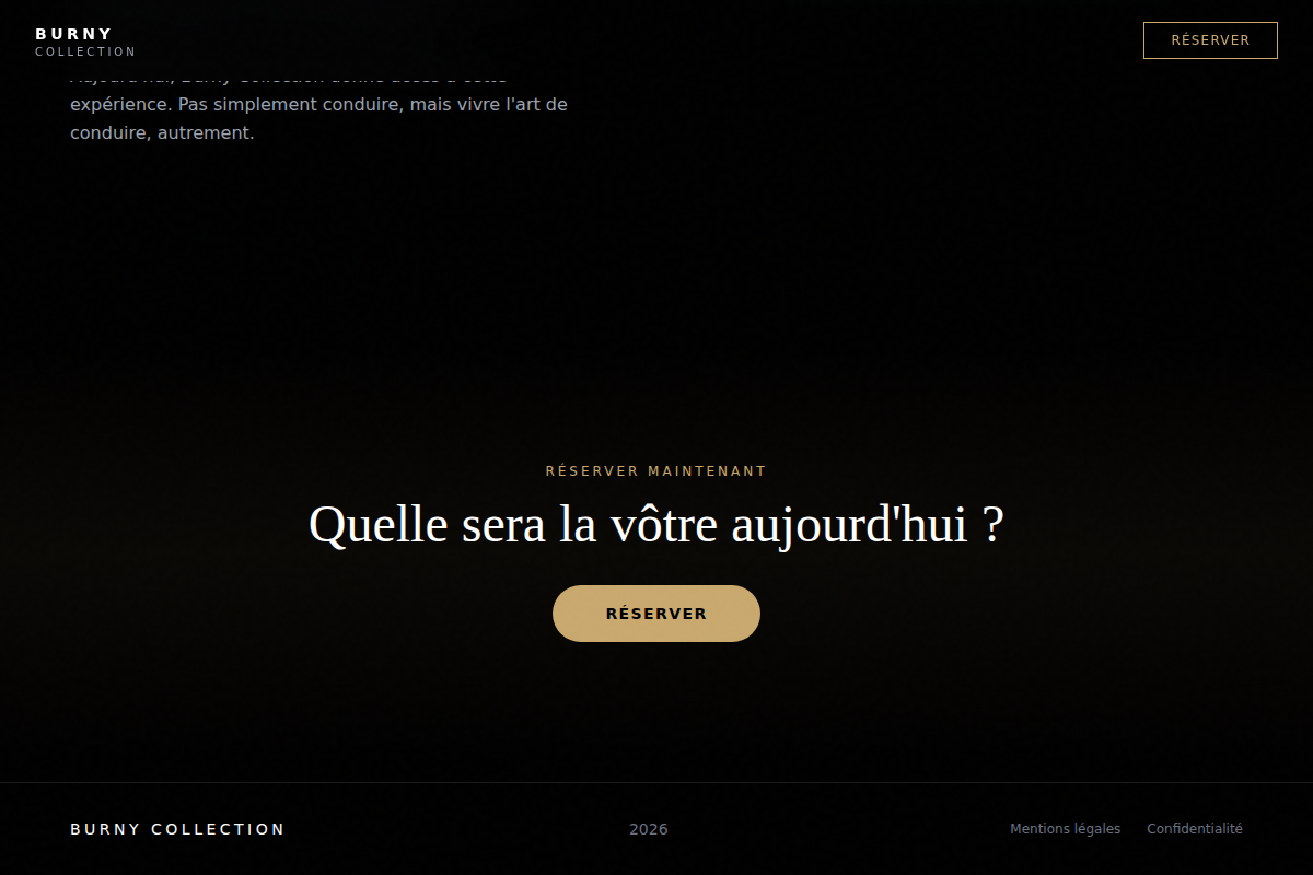Appel à réserver et pied de page