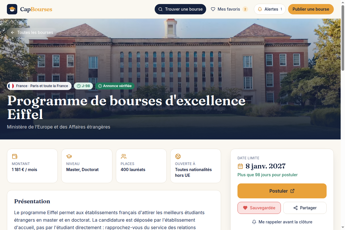 Fiche bourse : infos clés et présentation