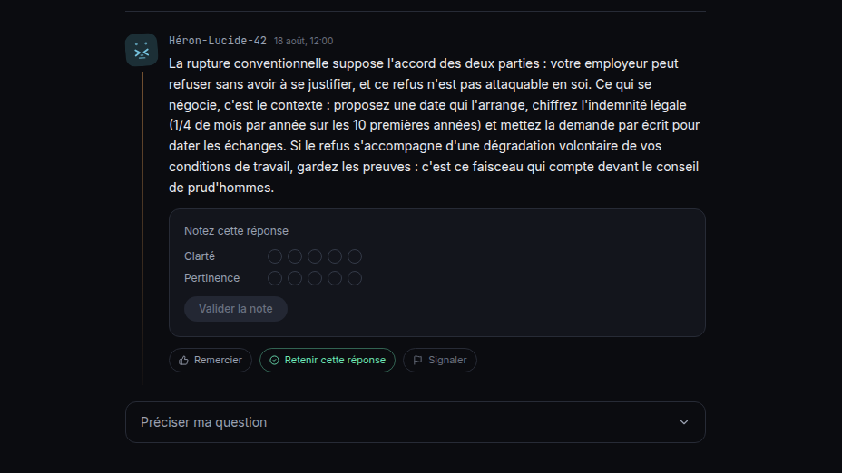 Notation sur deux axes