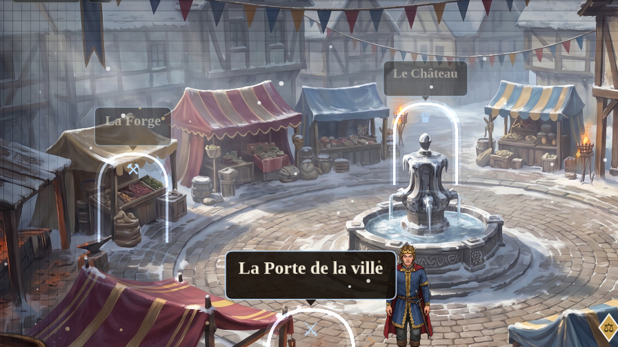 Un monde peint, pas des menus