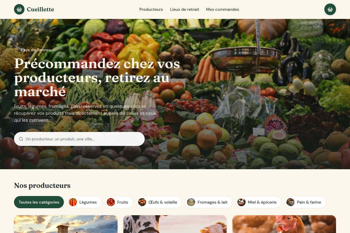 Accueil : producteurs du pays de Rennes