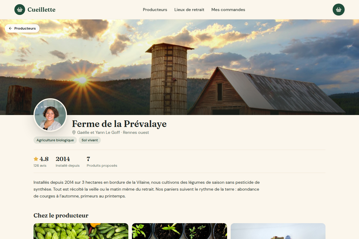 Vitrine producteur : histoire, labels, avis