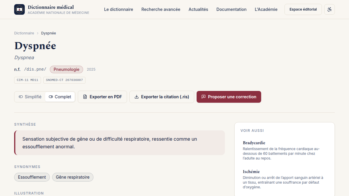 Une fiche riche, lisible à deux niveaux