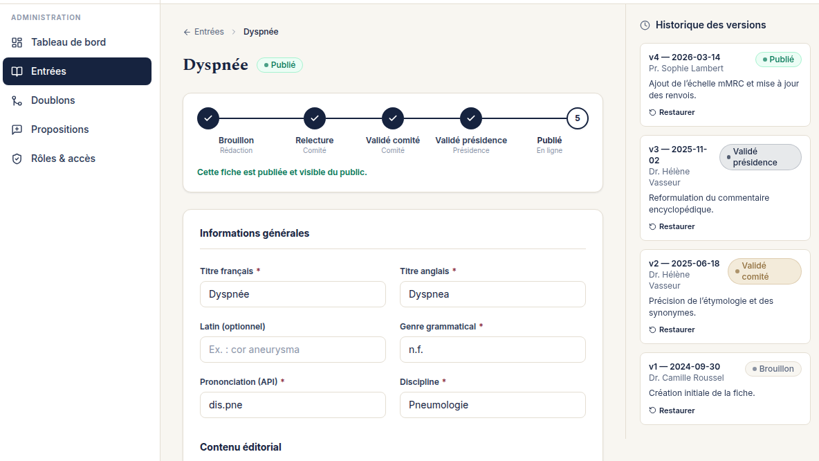 Publication sous double validation
