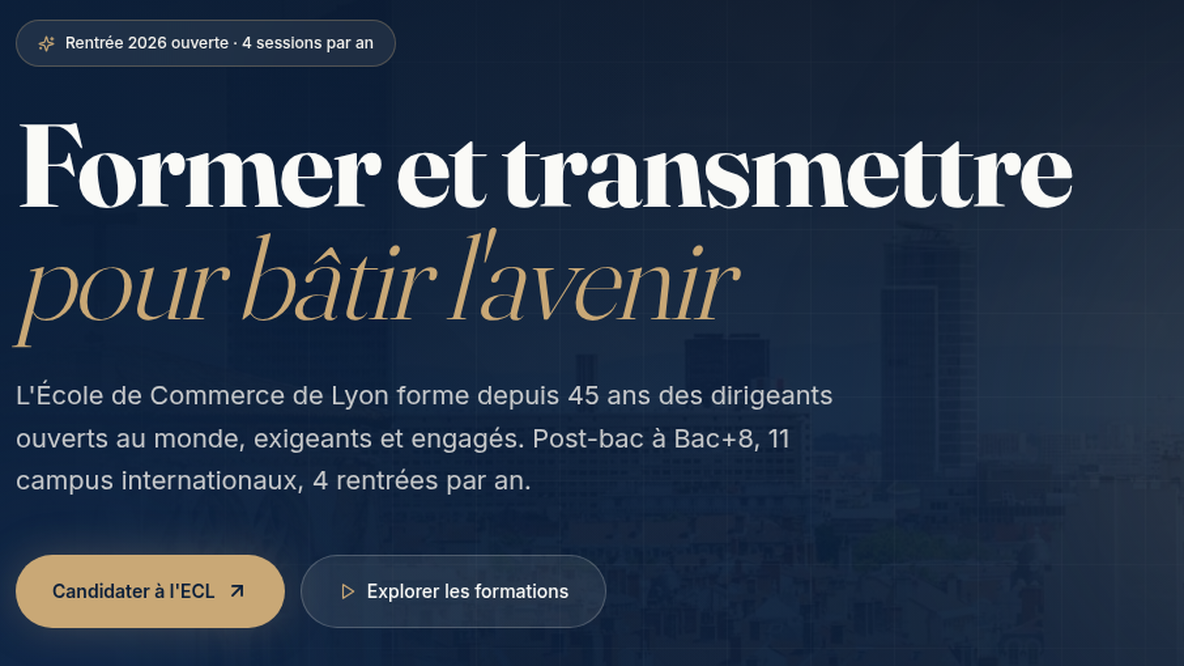 Une identité typographique premium