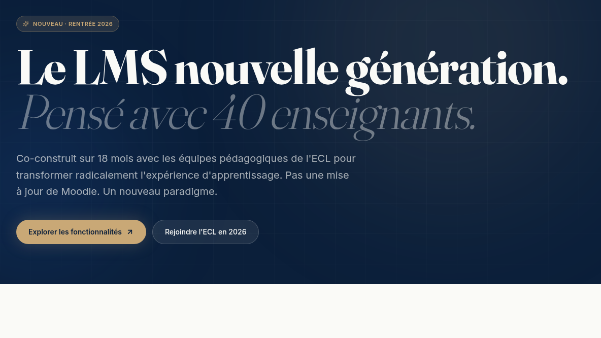 Le futur LMS mis en scène