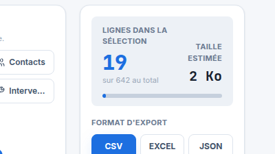 Le volume avant le clic