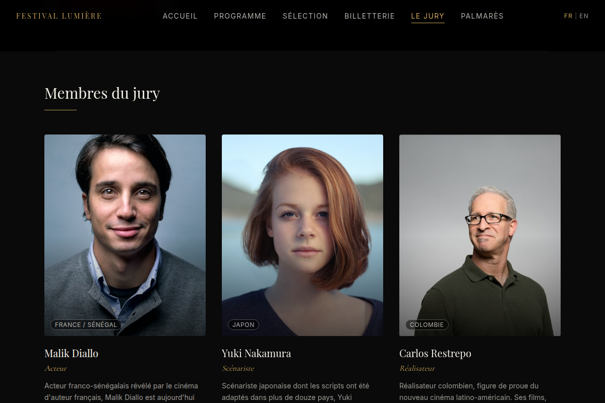 Le jury international de l'édition