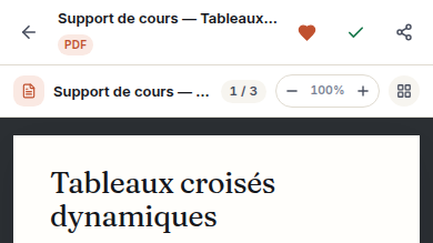 Trois lecteurs sans quitter l'application