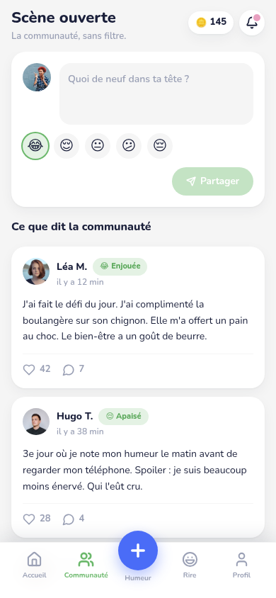Scène ouverte : la communauté sans filtre