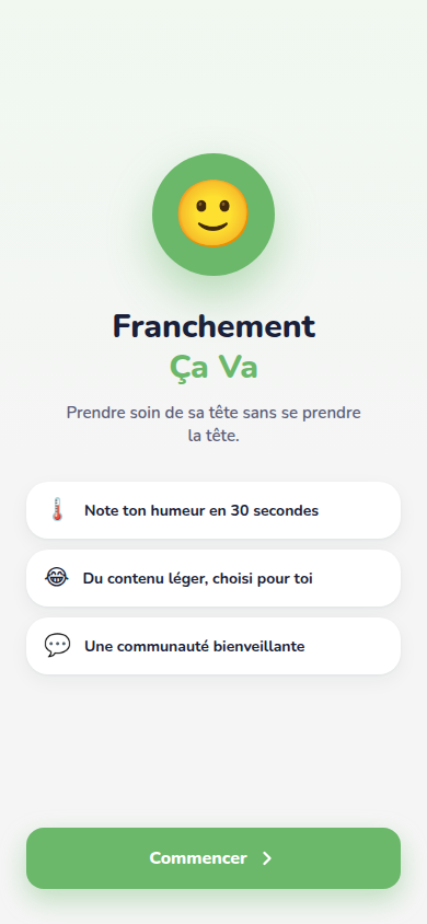 Onboarding : le ton posé dès l'accueil