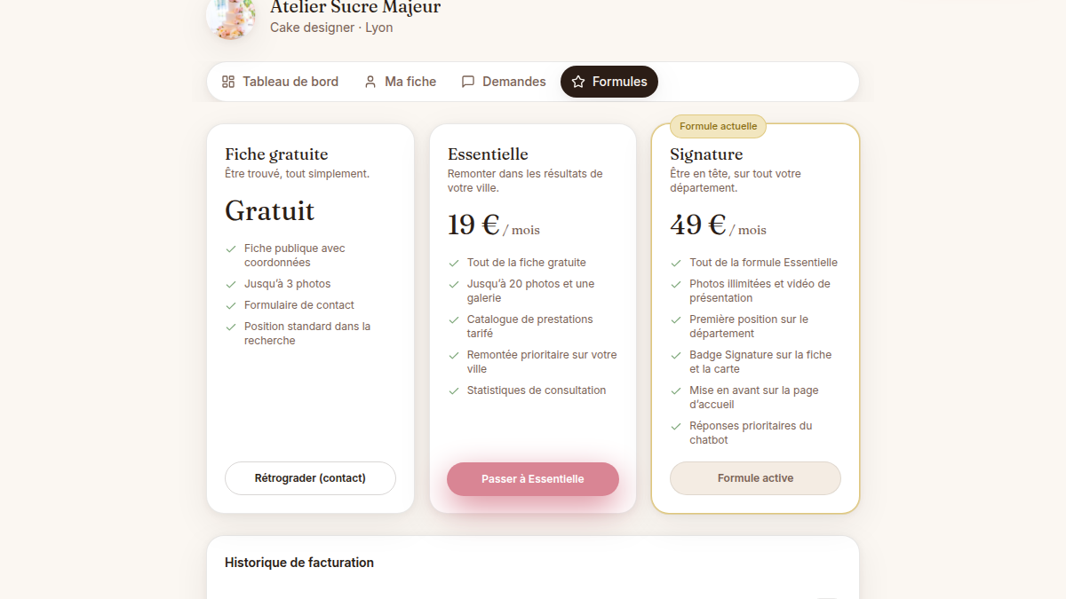 Trois formules pour pousser à l'abonnement