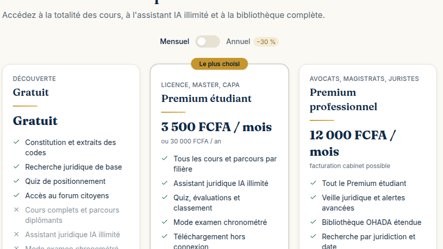 Un freemium calibré pour le marché local