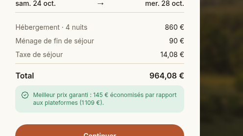 Prix transparent et meilleur prix garanti