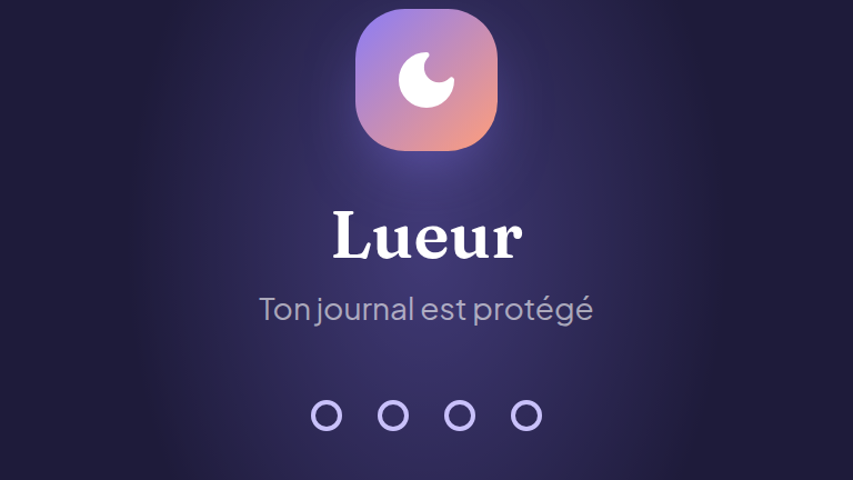 Un journal protégé par un code perso