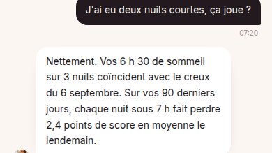 Le coach explique, pas juste conseille