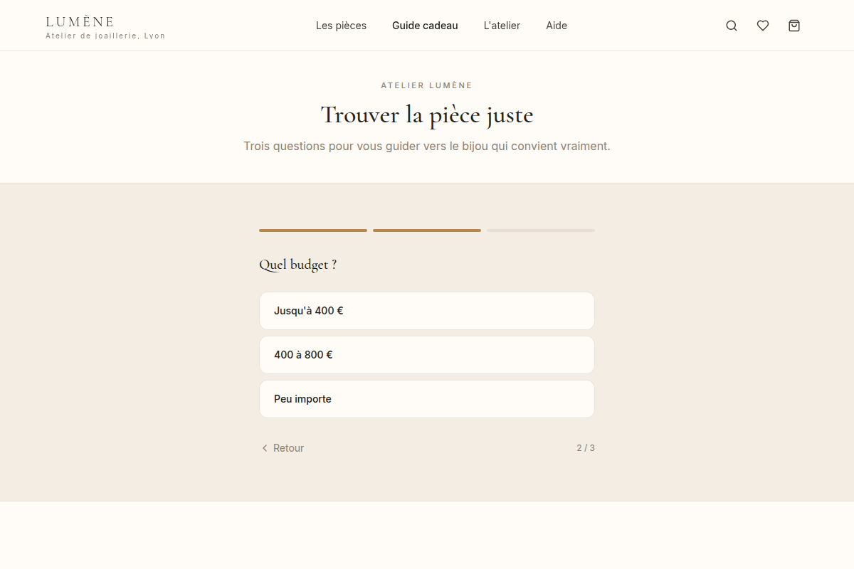 Guide cadeau par budget et occasion