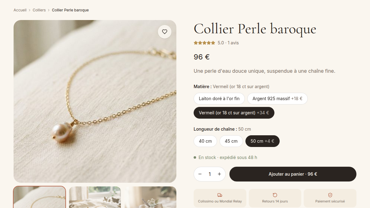 Personnalisation en direct