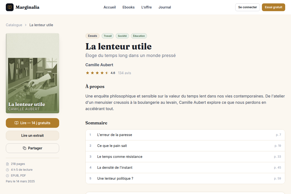 Fiche détaillée d'un ebook