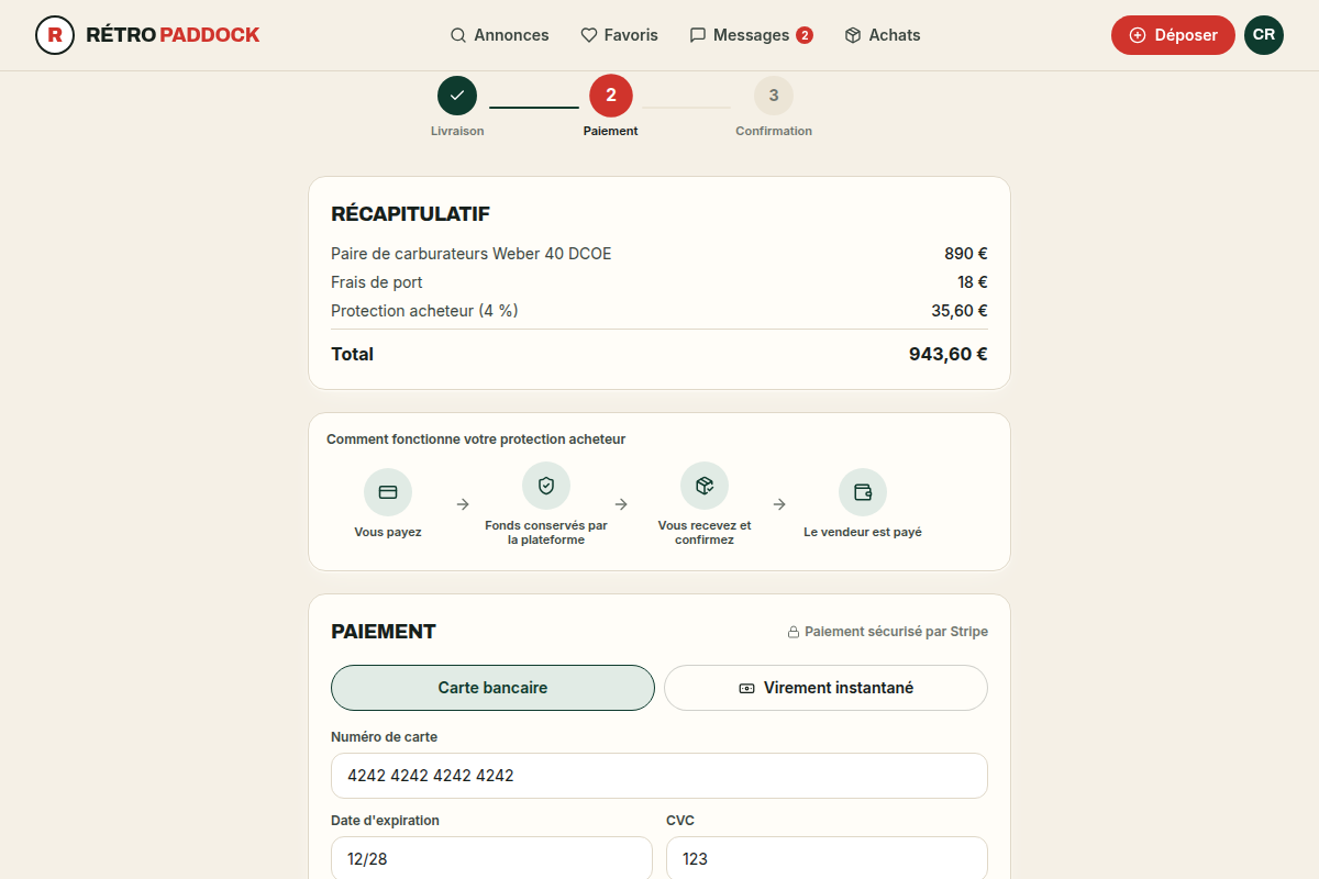 Paiement en séquestre façon Stripe Connect, en 4 étapes