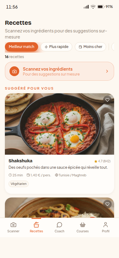 Recettes filtrées selon le garde-manger
