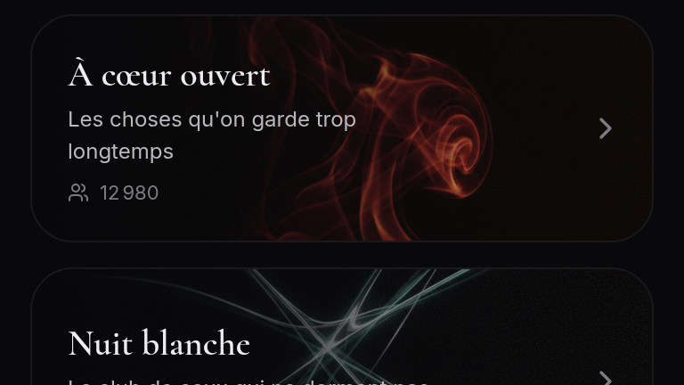 Une direction artistique nocturne