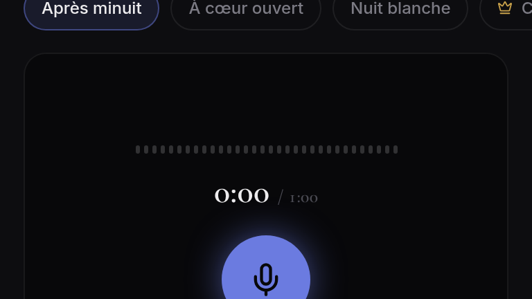 Texte ou voix, publié en un geste