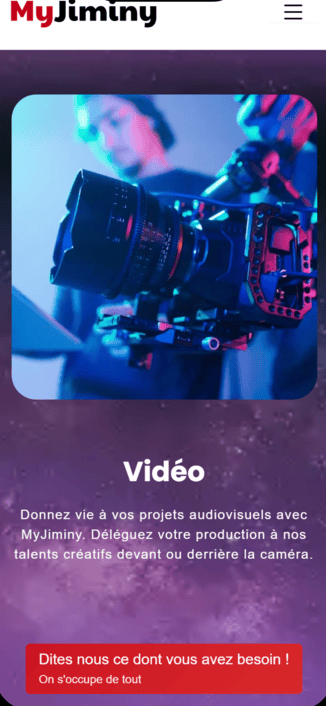 Le service vidéo présenté en immersion