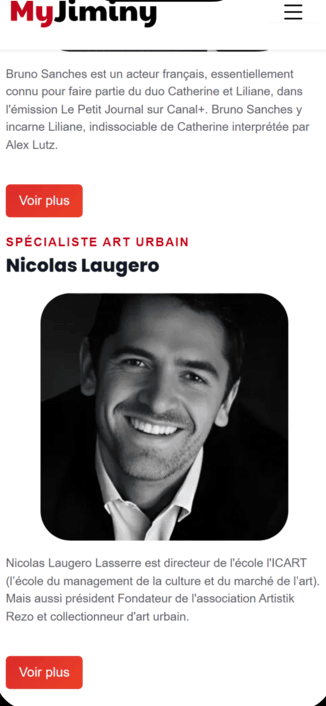 Profils de talents et comité artistique