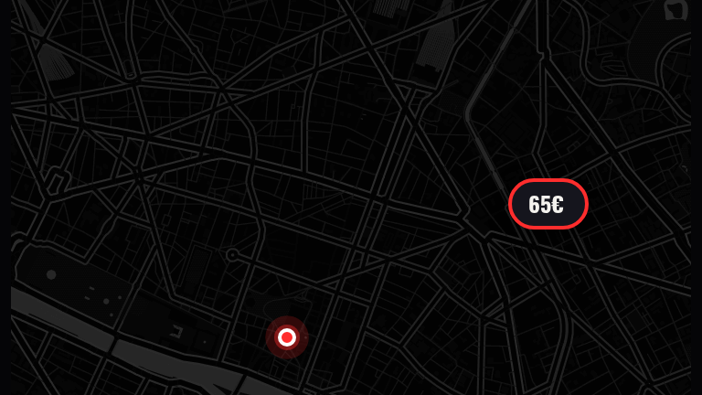 Les coachs sur une carte