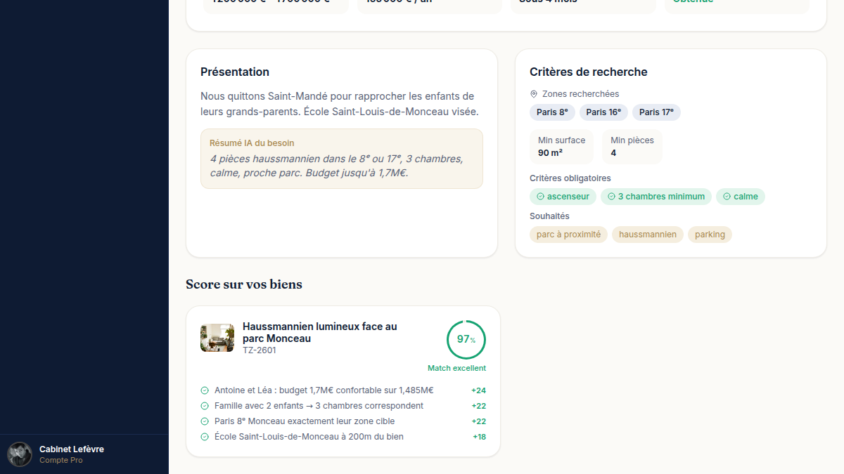 Un score qui s'explique