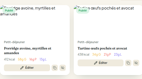 Gestion du catalogue de recettes sans redéploiement
