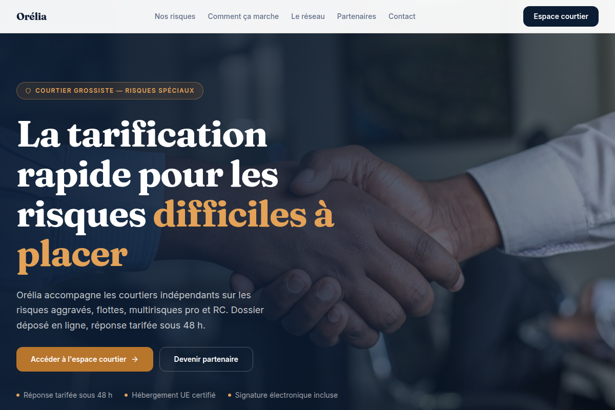Accroche et tarification des risques difficiles