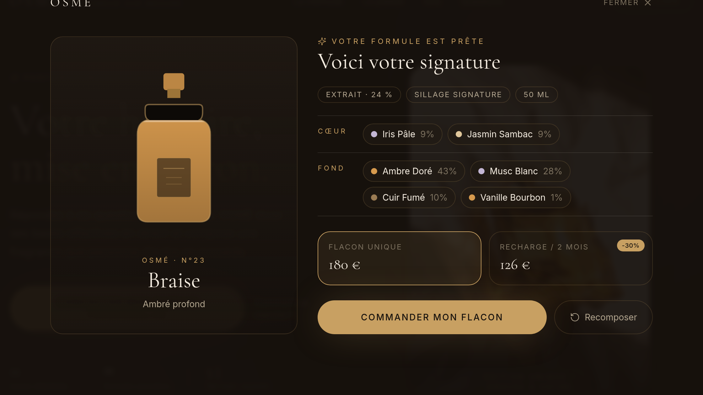 Formule numérotée, reproductible à vie