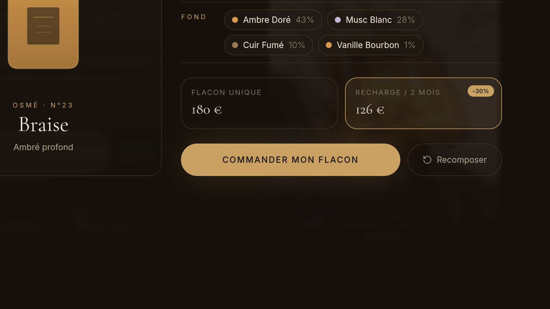Recharge en abonnement à -30%