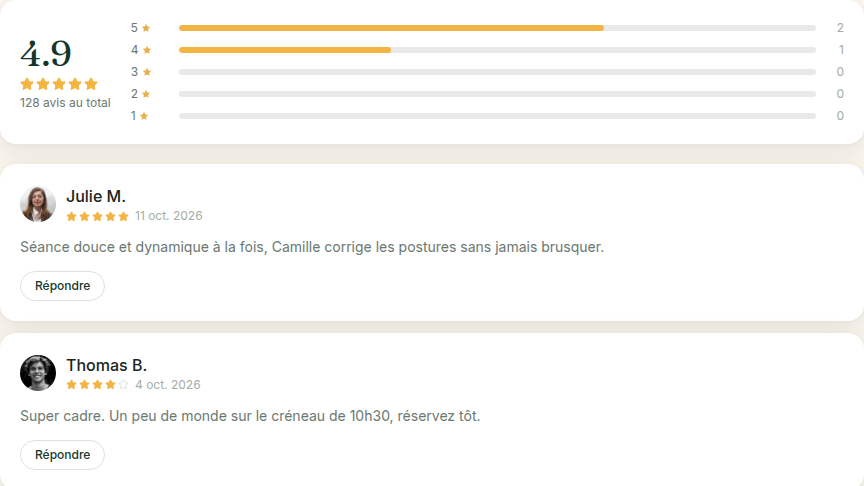 Avis vérifiés, jamais achetés
