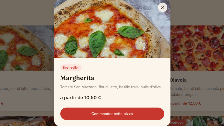 Fiche produit sans rechargement