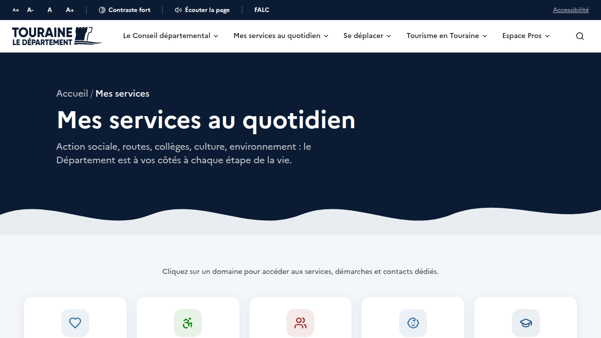 Entrée par profil et par domaine