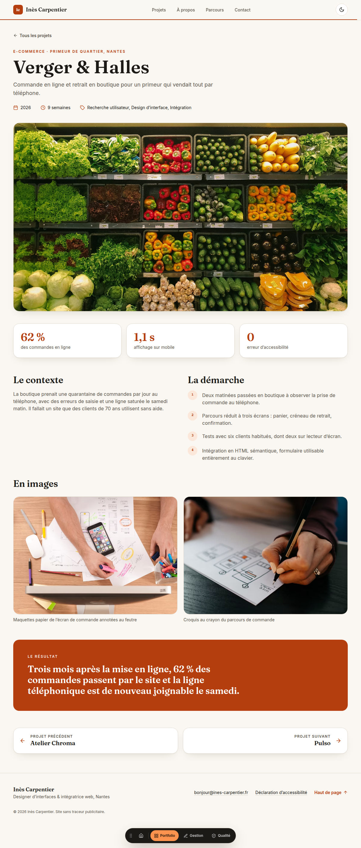 Étude de cas détaillée : contexte, démarche, chiffres