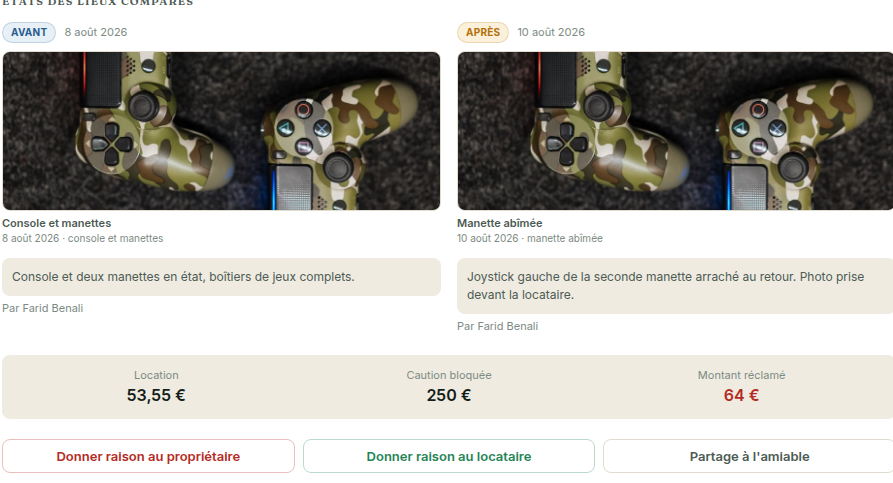 Comparateur photo avant/après